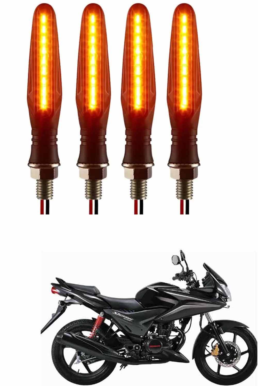 Genric Indicator Light For Honda ( Pack of 4 )     			Genric Indicator Light For Honda ( Pack of 4 )