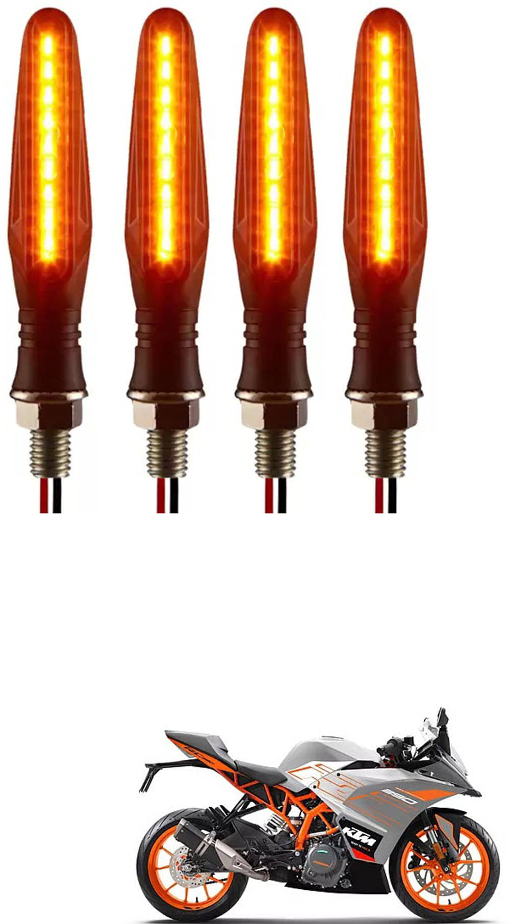     			Genric Indicator Light For KTM ( Pack of 4 )