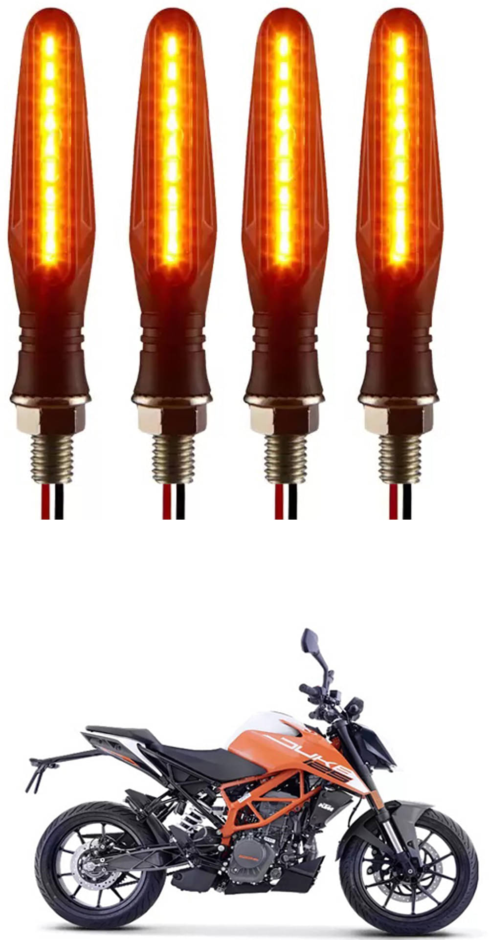 Genric Indicator Light For KTM ( Pack of 4 ) Genric Indicator Light For KTM ( Pack of 4 )
