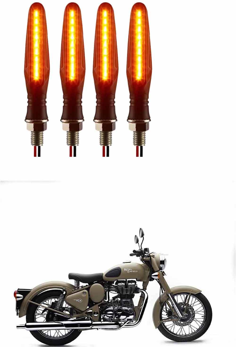 Genric Indicator Light For Royal Enfield ( Pack of 4 ) Genric Indicator Light For Royal Enfield ( Pack of 4 )