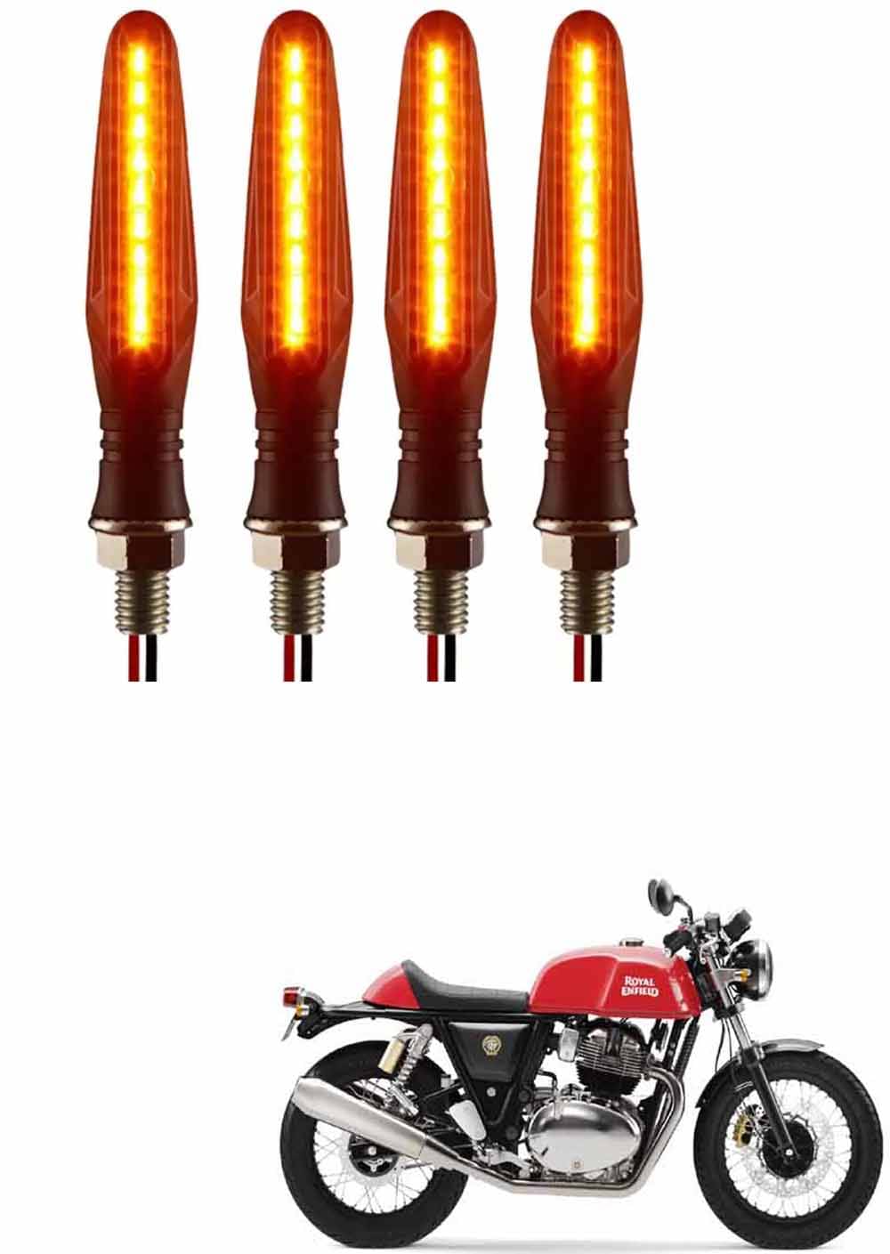     			Genric Indicator Light For Royal Enfield ( Pack of 4 )