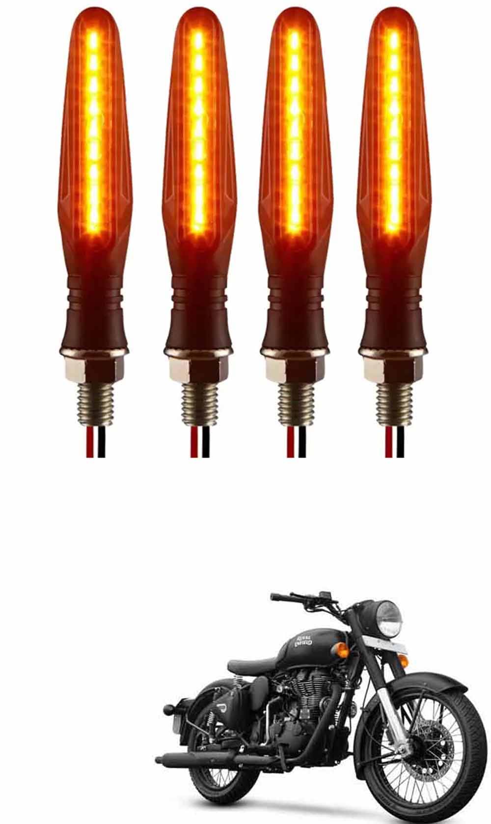 Genric Indicator Light For Royal Enfield ( Pack of 4 ) Genric Indicator Light For Royal Enfield ( Pack of 4 )