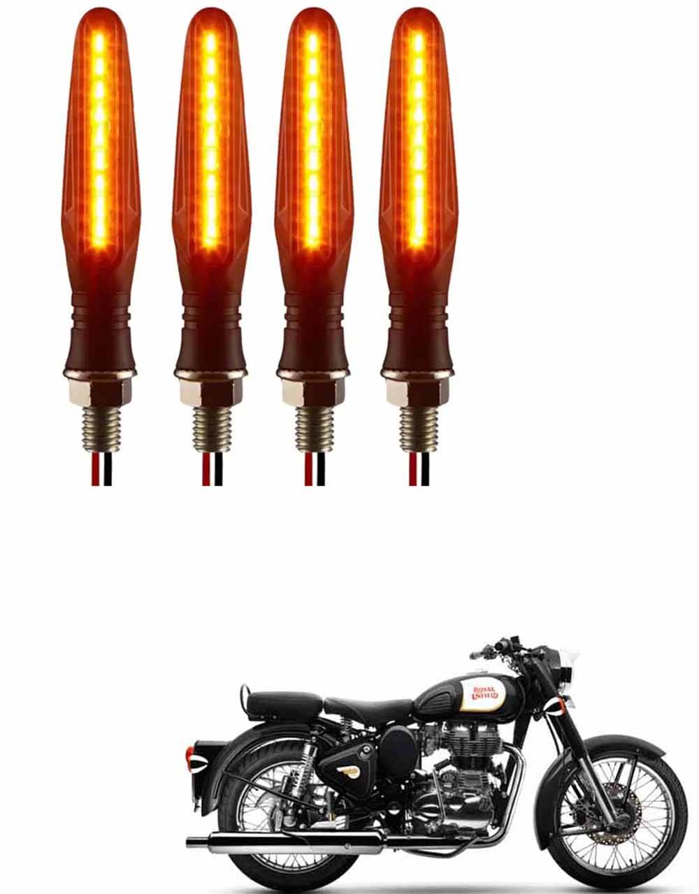 Genric Indicator Light For Royal Enfield ( Pack of 4 ) Genric Indicator Light For Royal Enfield ( Pack of 4 )