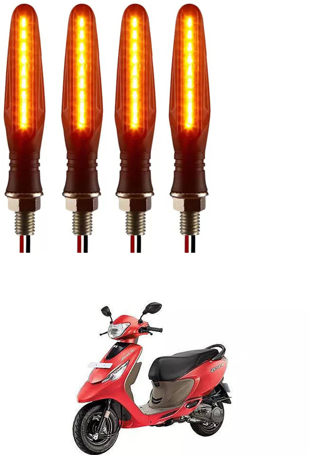 Genric Indicator Light For TVS ( Pack of 4 ) Genric Indicator Light For TVS ( Pack of 4 )