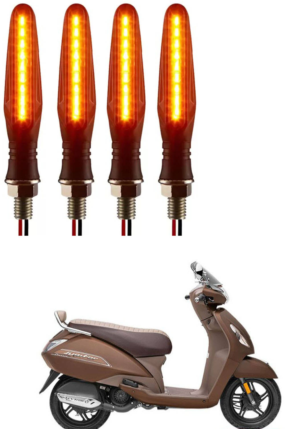     			Genric Indicator Light For TVS ( Pack of 4 )
