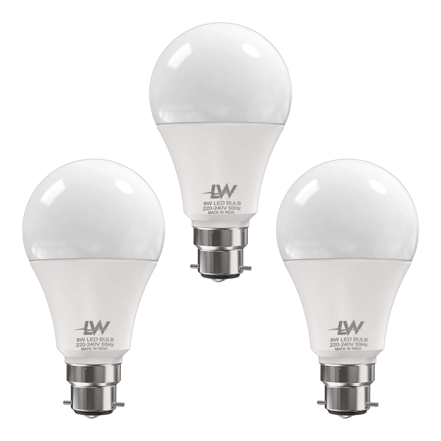 LAZYWINDOW 9W Cool Day Light LED Bulb ( Pack of 3 ) LAZYWINDOW 9W Cool Day Light LED Bulb ( Pack of 3 )