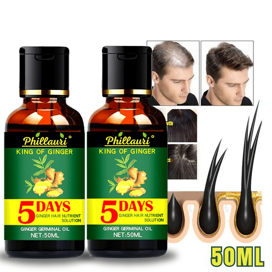 Phillauri Hair Growth Ginger Oil 50 ml ( Pack of 2 )