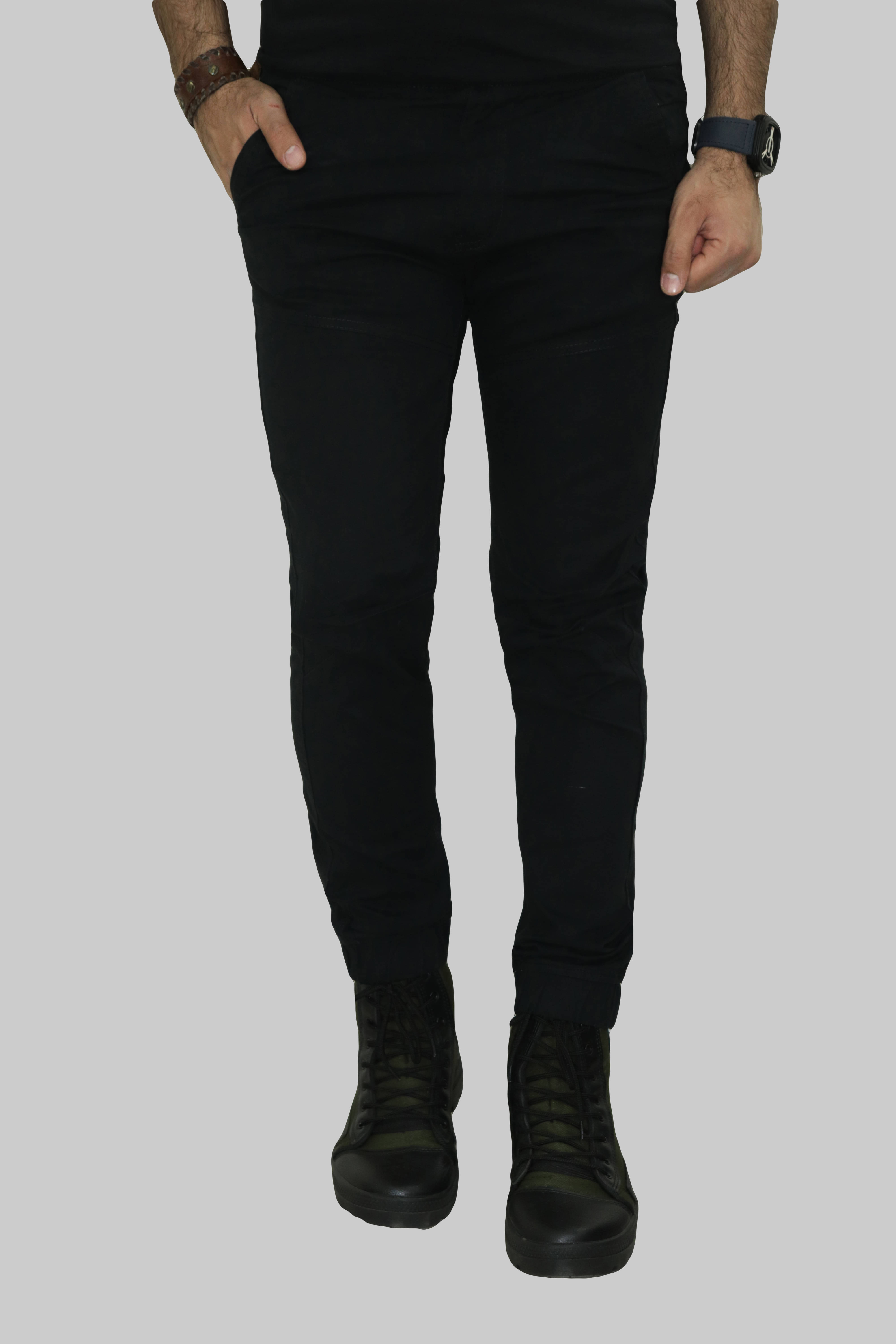     			WARBURG Regular Flat Men's Joggers - Black ( Pack of 1 )