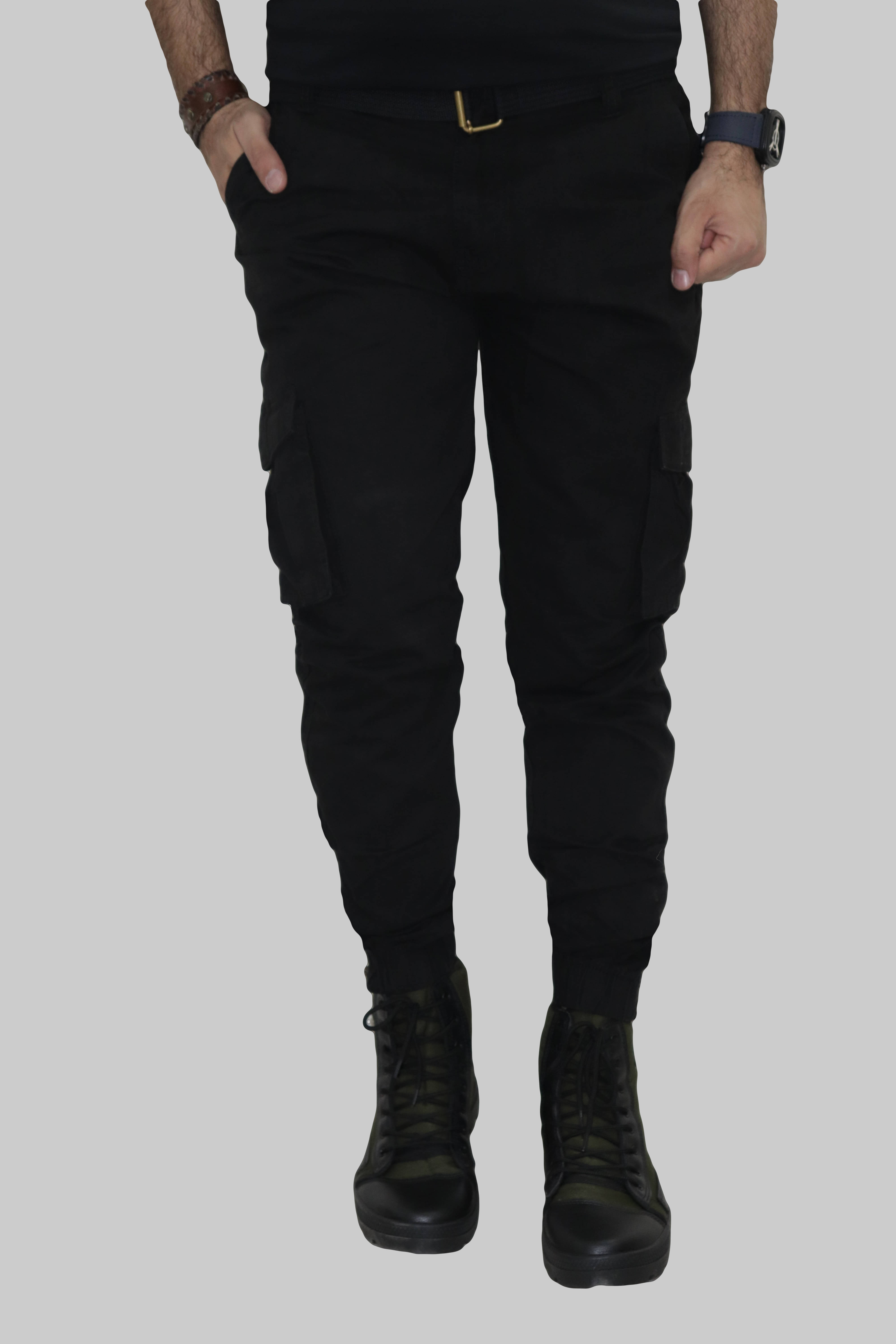     			WARBURG Regular Flat Men's Joggers - Black ( Pack of 1 )