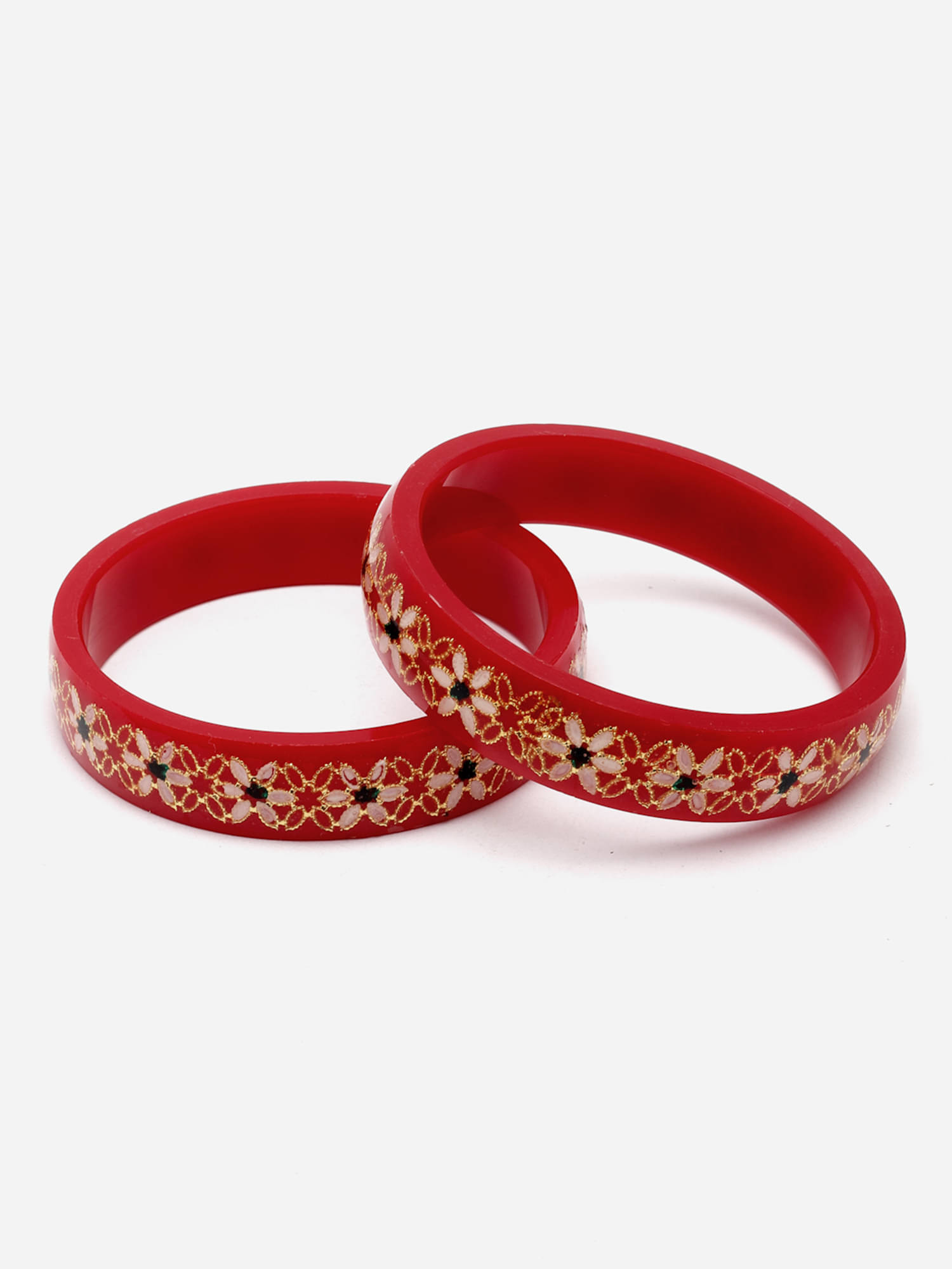 Zeneme Red Bangle ( Pack of 2 ) Zeneme Red Bangle ( Pack of 2 )