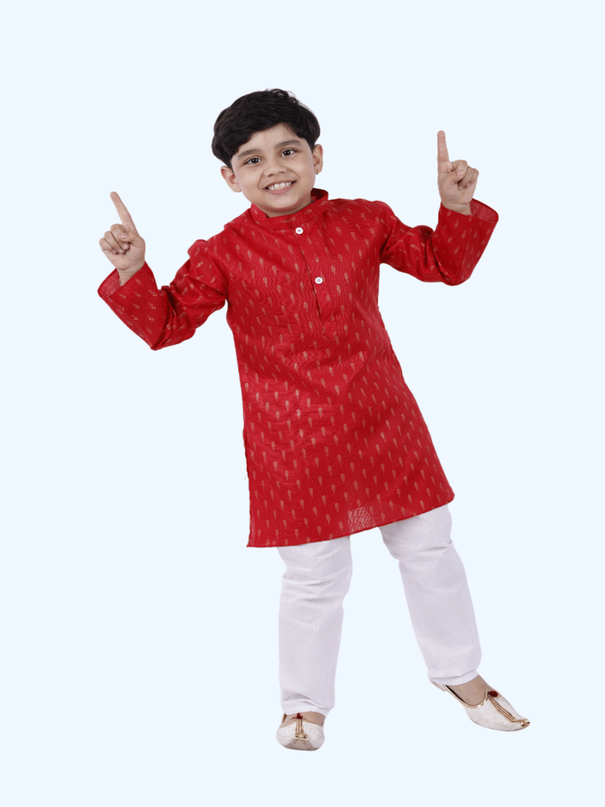 s muktar garments Pack of 1 Boys Cotton Blend ( Red ) s muktar garments Pack of 1 Boys Cotton Blend ( Red )