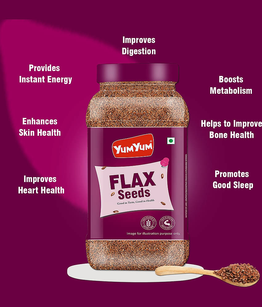 yumyum Flax Seeds ( Pack of 1 )