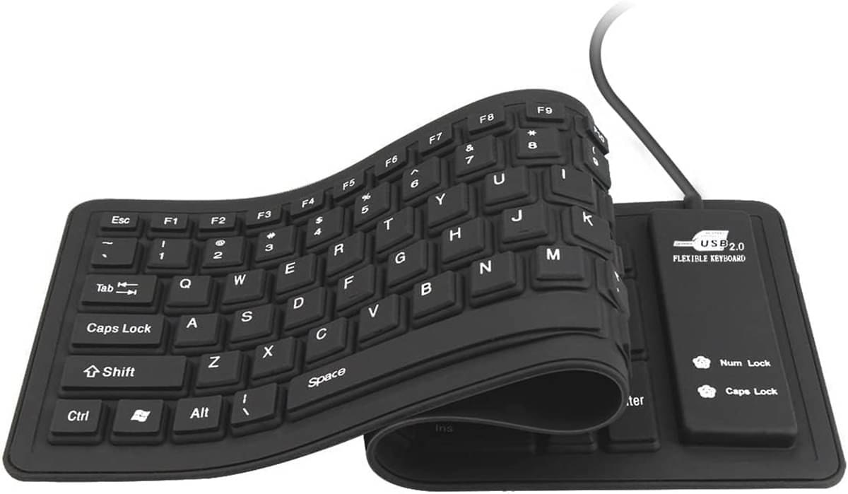     			Bhavyta Black USB Wired Desktop Keyboard
