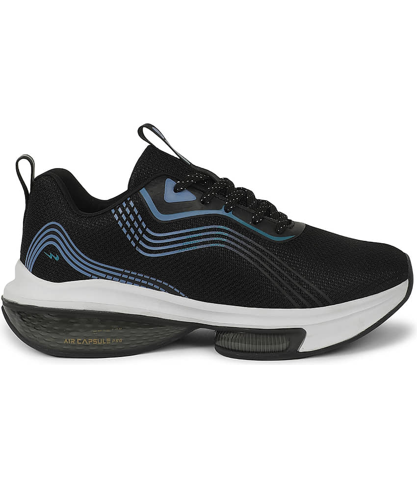 Campus LAM Black Men's Sports Running Shoes - Main Image