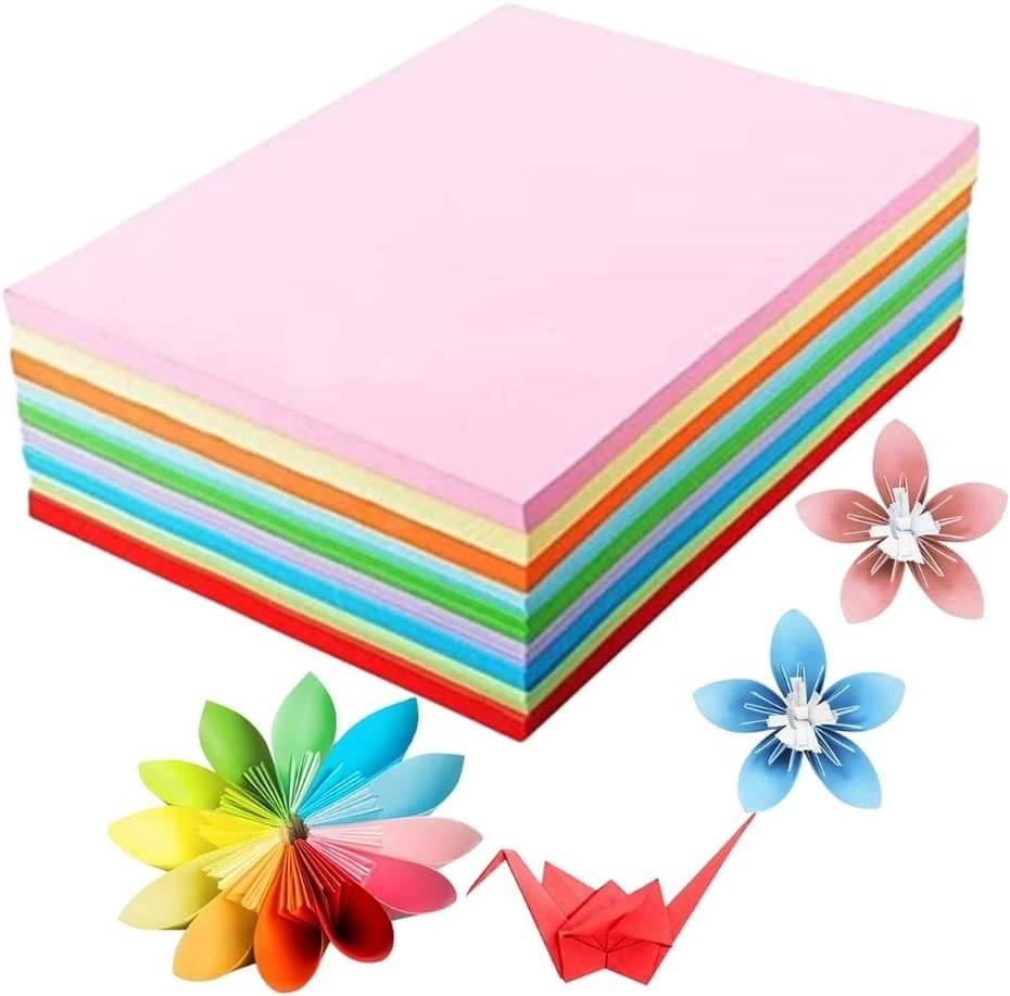    			Eclet A4 50 Coloured Sheets (5 Sheets 10 each color) Copy Printing/Art and Craft Paper Double Sided ColouredOffice Stationery Children's Day Gift, Birthday Gift, Party Favors,christmas decor etc.340