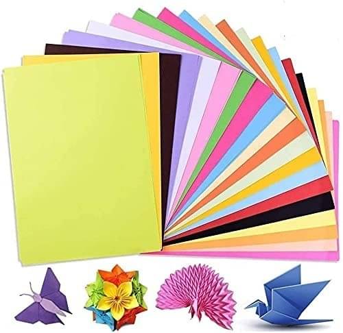     			Eclet A4 50 Coloured Sheets (5 Sheets 10 each color) Copy Printing/Art and Craft Paper Double Sided ColouredOffice Stationery Children's Day Gift, Birthday Gift, Party Favors,christmas decor etc.306