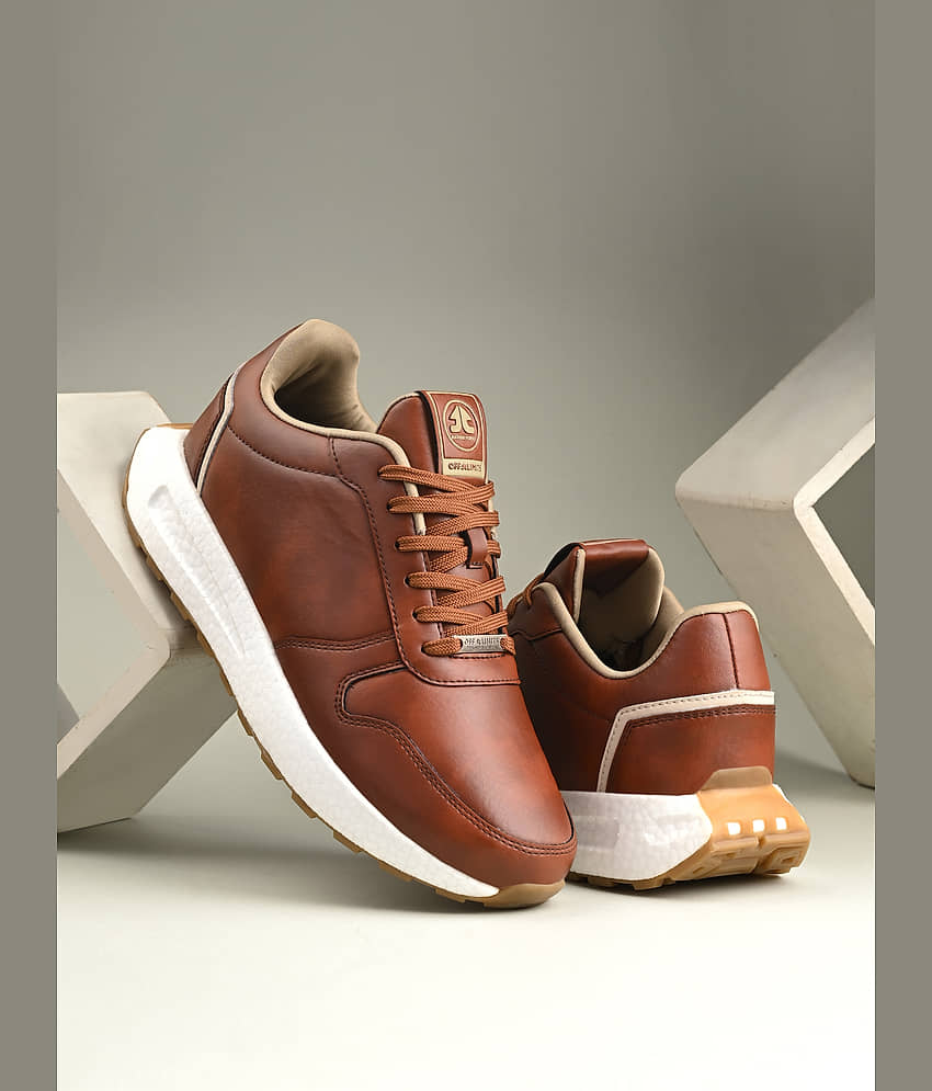 OFF LIMITS BRDLEY Tan Men's Sports Running Shoes - Sports Shoes | Buy online on ZillyBuy