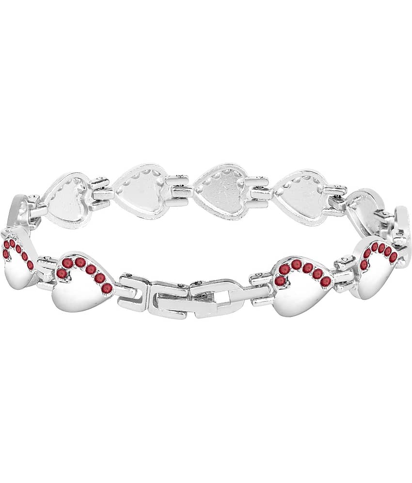 REESKY Silver Bracelet ( Pack of 1 ) - Bangles & Bracelets | Buy online on ZillyBuy