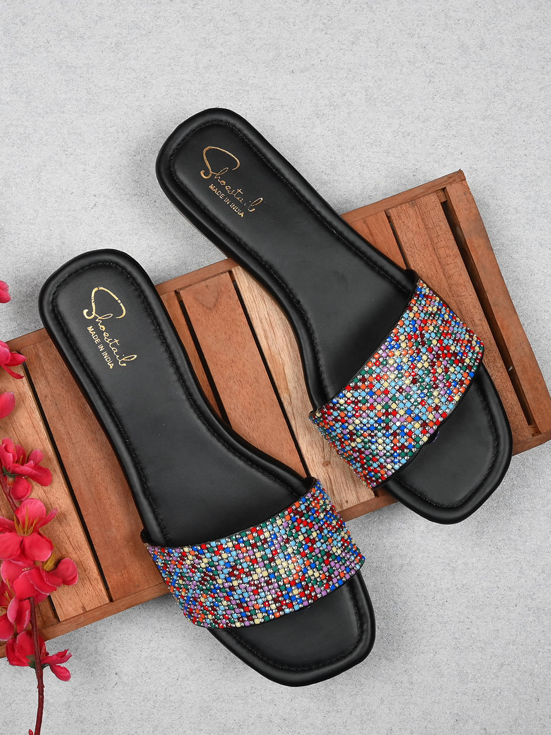 Shoestail Multi Color Women's Flats Shoestail Multi Color Women's Flats