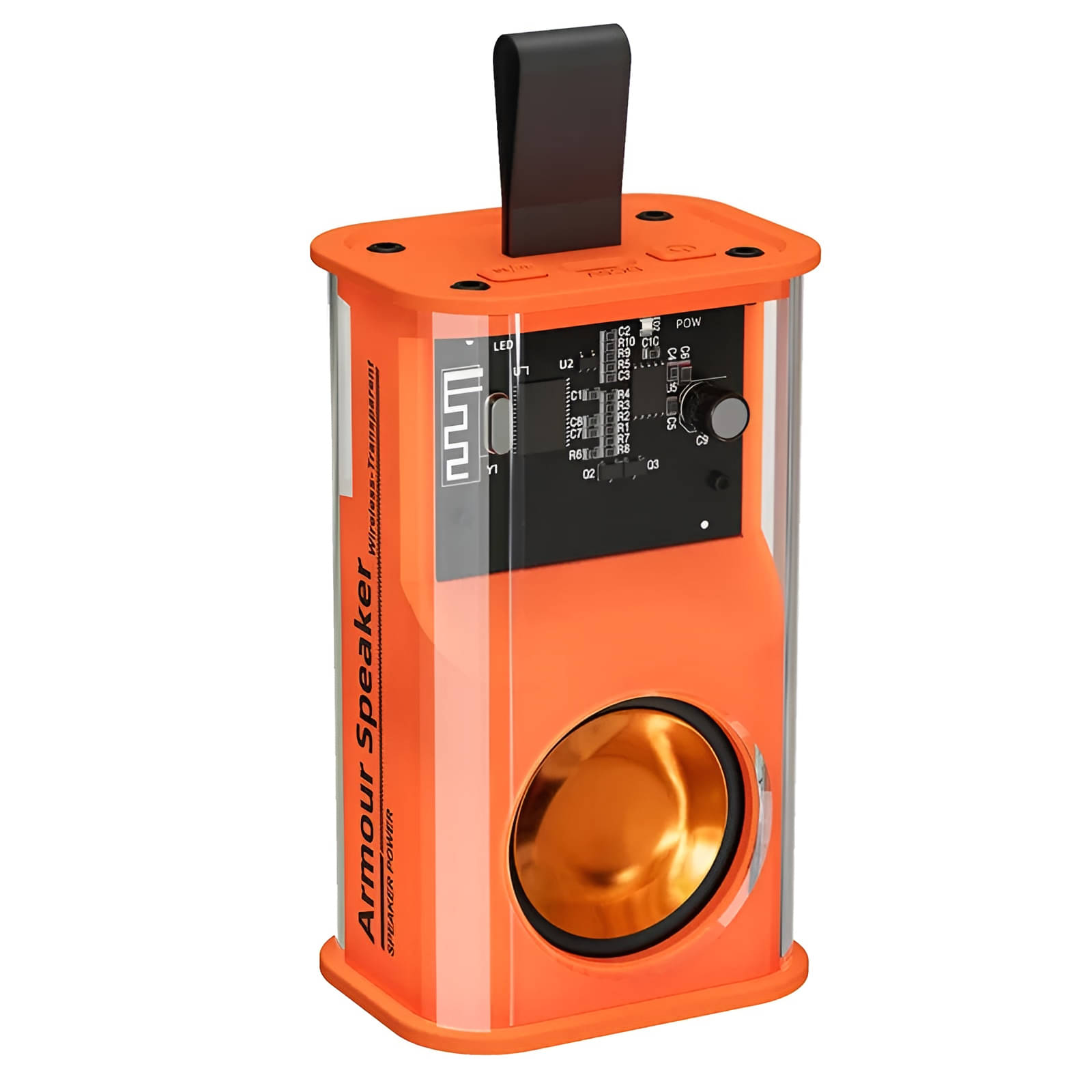     			VERONIC ARMOUR 5 W Bluetooth Speaker Bluetooth V 5.1 with USB,SD card Slot,Aux Playback Time 5 hrs Assorted