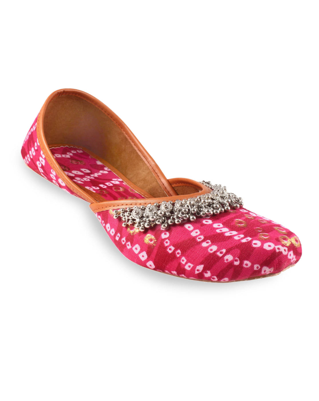 Anjaneya Creations Pink Women's Mojaris Anjaneya Creations Pink Women's Mojaris