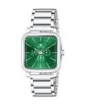 Crestello Silver Metal Analog Men's Watch