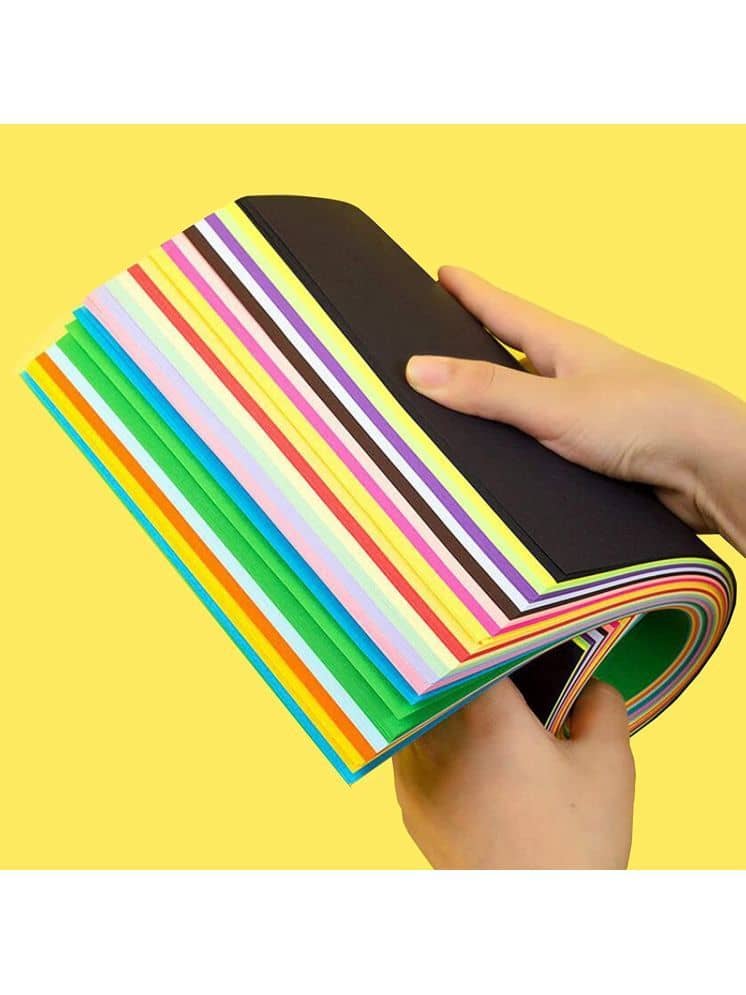 Freedy A4 100 Coloured Sheets (10 Sheets each color) Copy Printing/Art and Craft Paper Double Sided ColouredOffice Stationery Children's Day Gift, Birthday Gift, Party Favors,christmas decor etc