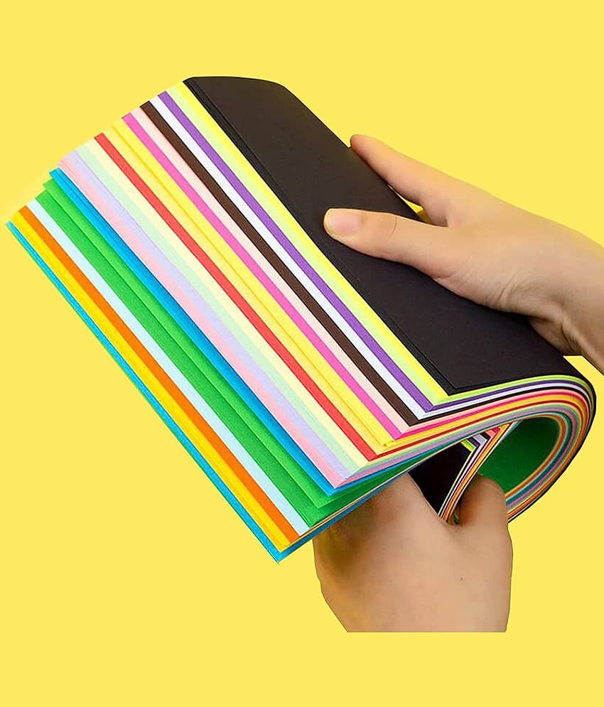 Freedy A4 100 Coloured Sheets (10 Sheets each color) Copy Printing/Art and Craft Paper Double Sided ColouredOffice Stationery Children's Day Gift, Birthday Gift, Party Favors,christmas decor etc - Stationery | Buy online on ZillyBuy
