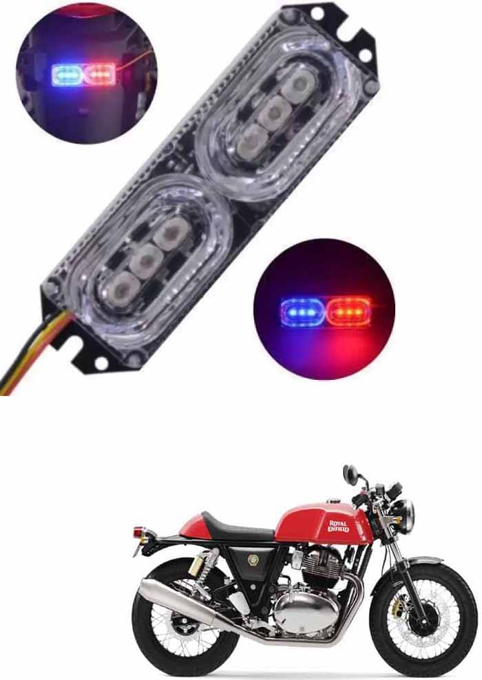 Genric LED Strobe Light For Royal Enfield ( Pack of 1 ) Genric LED Strobe Light For Royal Enfield ( Pack of 1 )
