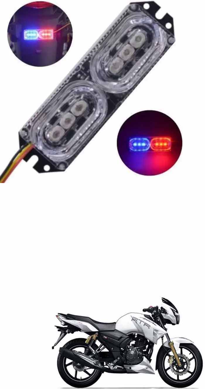     			Genric LED Strobe Light For TVS ( Pack of 1 )