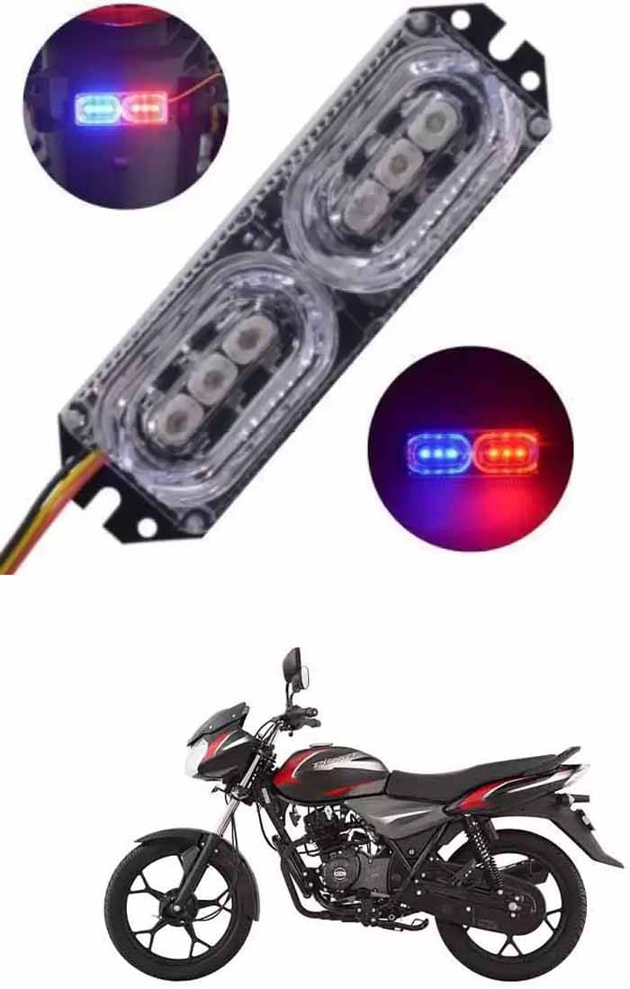 Genric LED Strobe Light For Bajaj ( Pack of 1 ) Genric LED Strobe Light For Bajaj ( Pack of 1 )