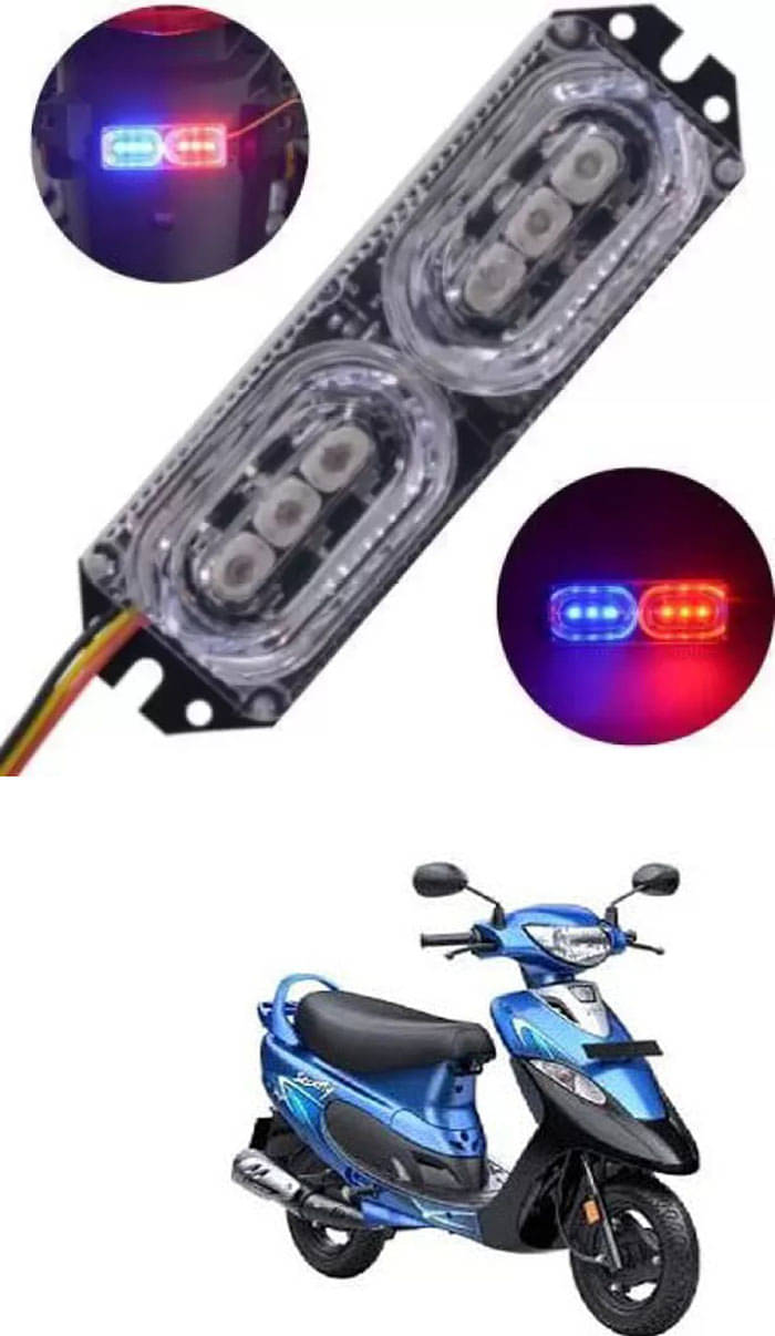 Genric LED Strobe Light For TVS ( Pack of 1 ) Genric LED Strobe Light For TVS ( Pack of 1 )