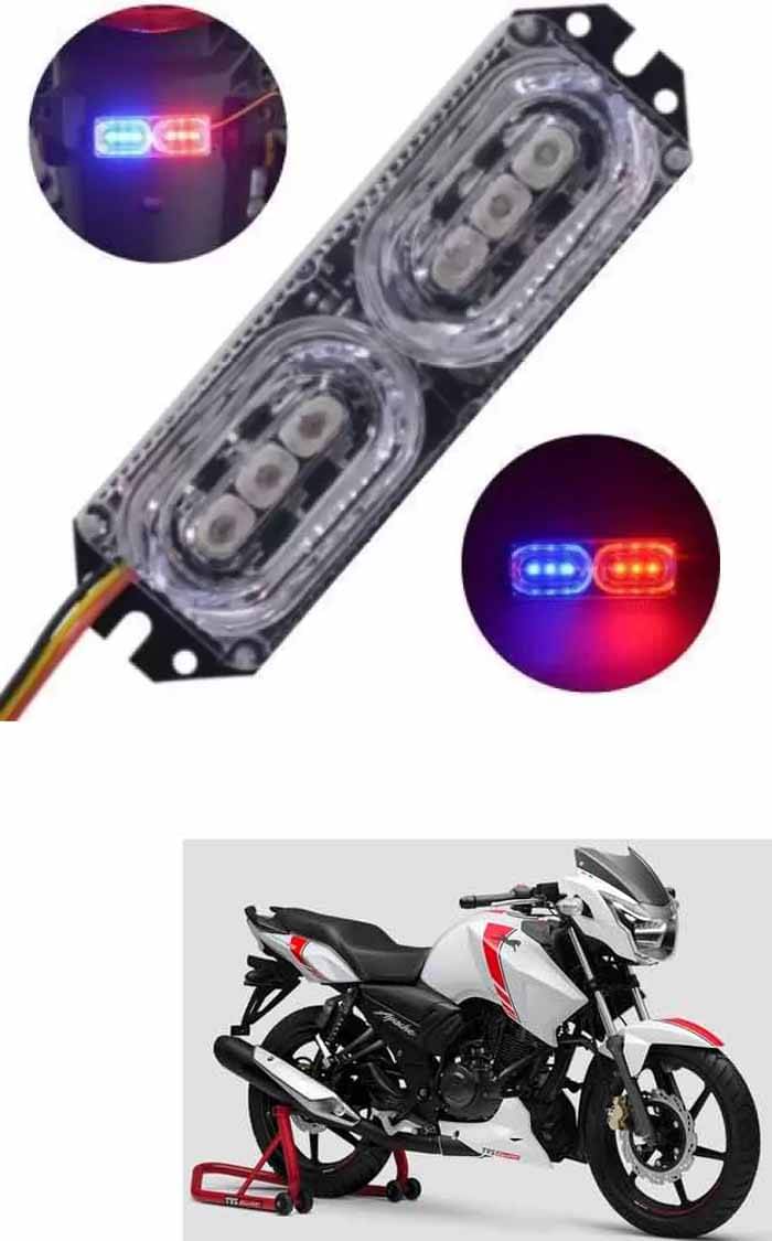     			Genric LED Strobe Light For TVS ( Pack of 1 )