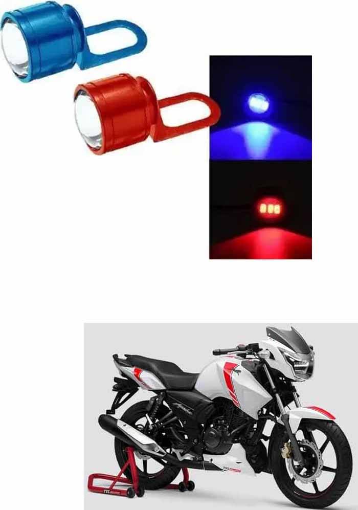 Genric LED Strobe Light For TVS ( Pack of 2 ) Genric LED Strobe Light For TVS ( Pack of 2 )