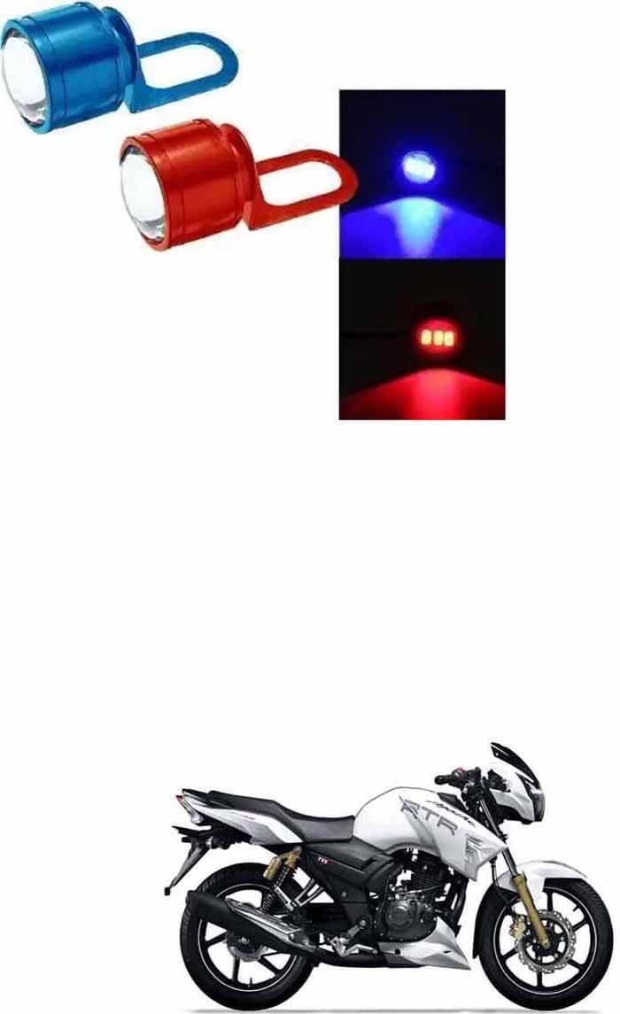 Genric LED Strobe Light For TVS ( Pack of 2 ) Genric LED Strobe Light For TVS ( Pack of 2 )