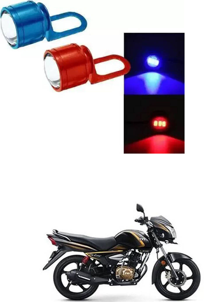     			Genric LED Strobe Light For TVS ( Pack of 2 )