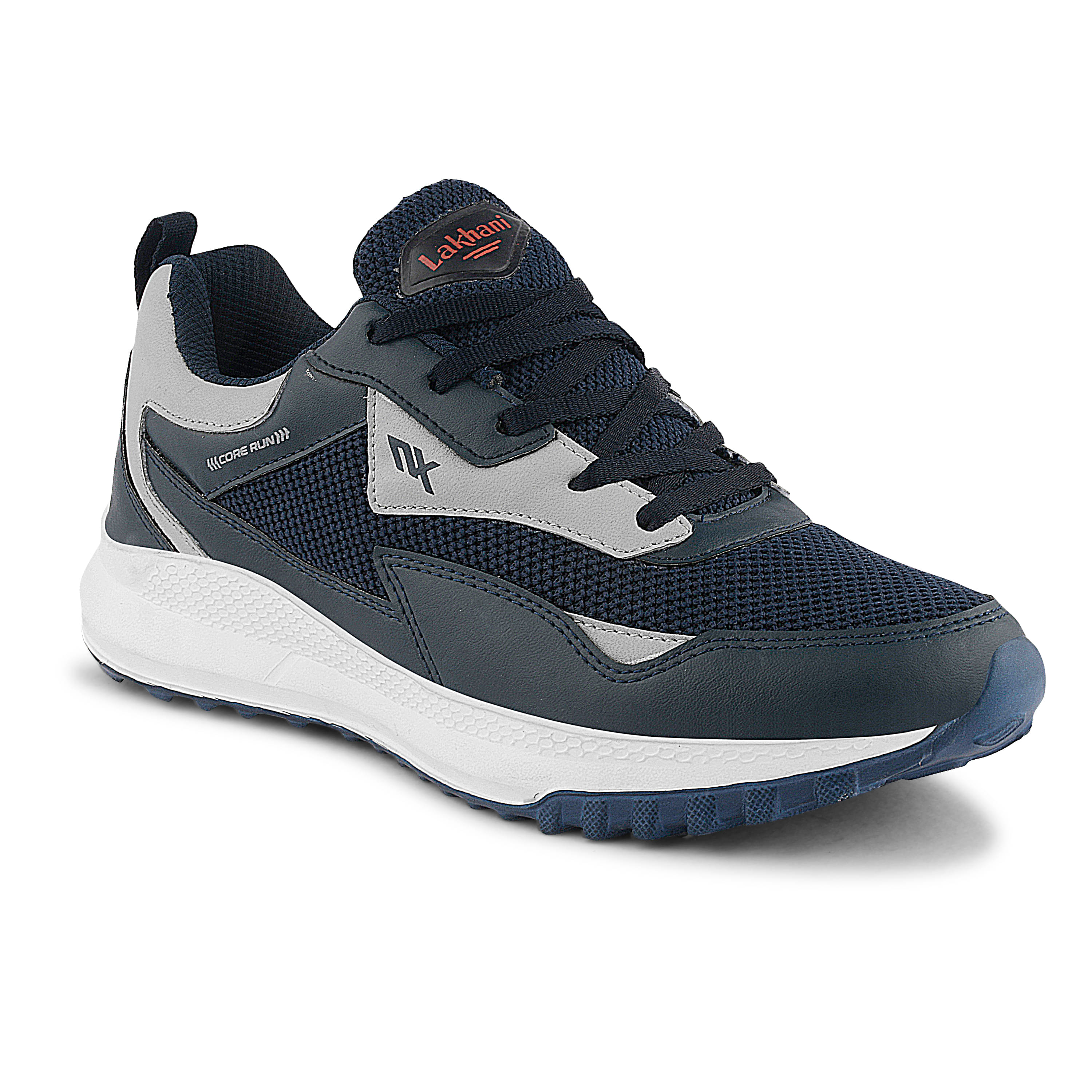     			Lakhani Aashirwad E-Active-03_Navy Navy Men's Sports Running Shoes