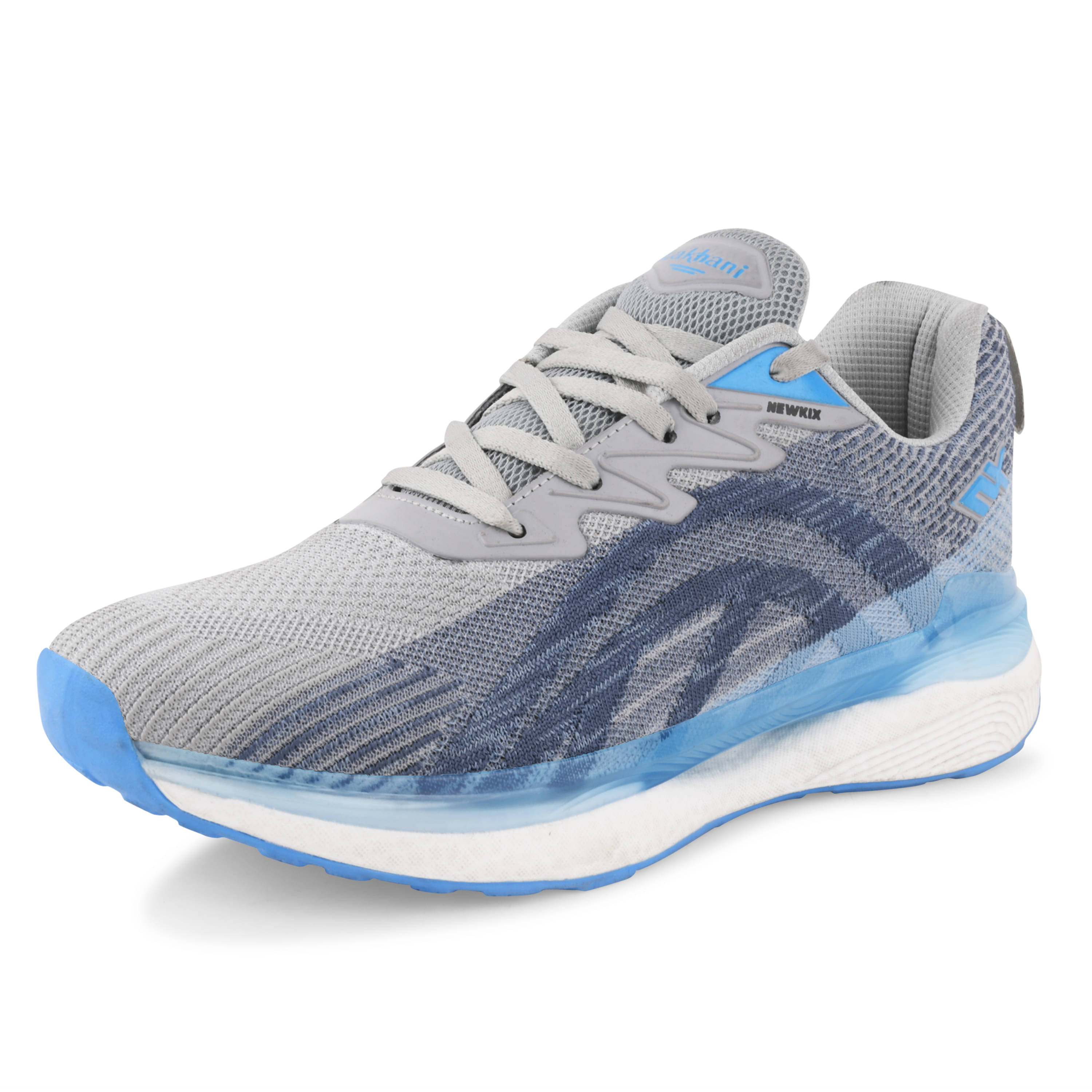     			Lakhani Aashirwad E-Jump_Navy-T.Blue Teal Men's Sports Running Shoes