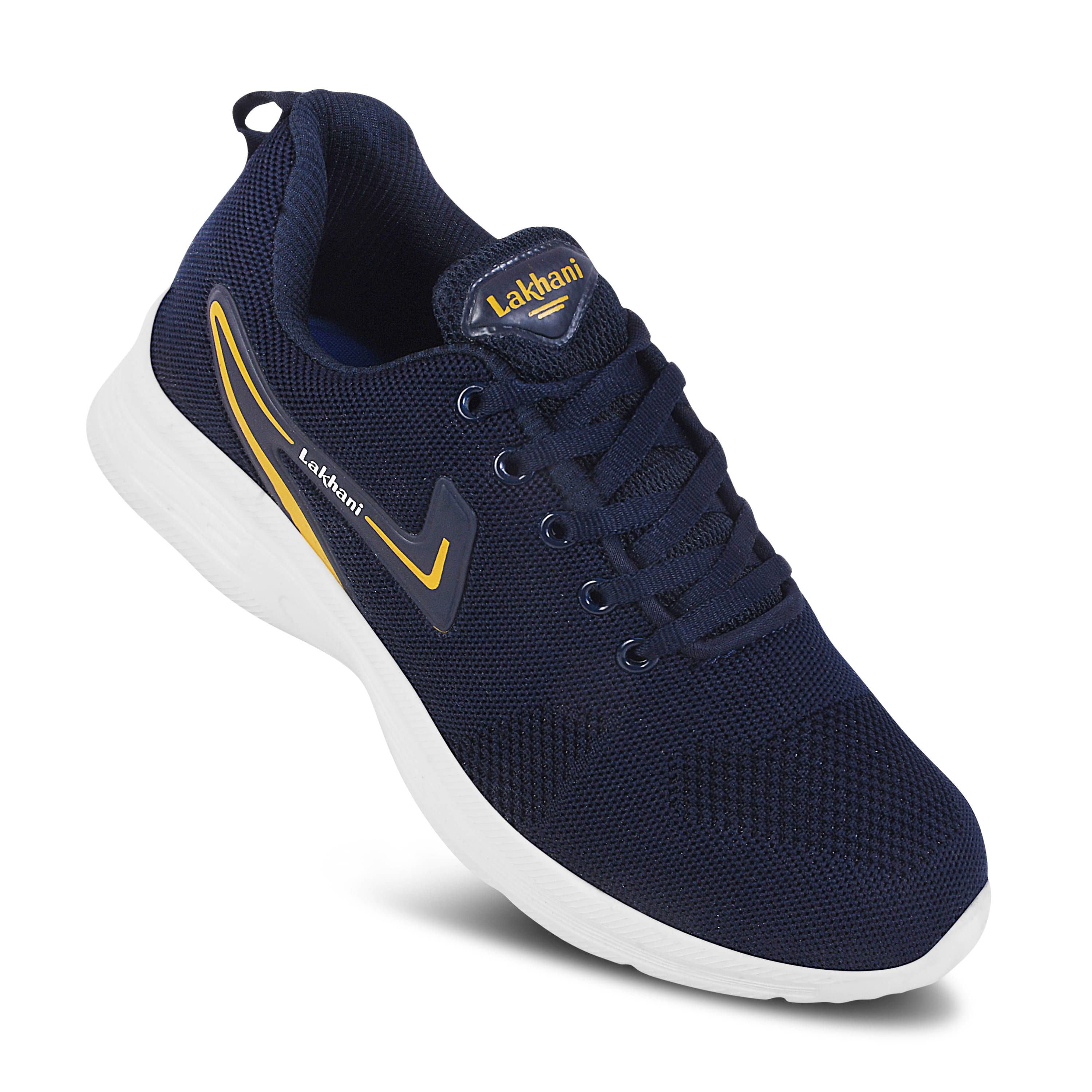     			Lakhani Aashirwad E-Panther-08-Navy Navy Men's Sports Running Shoes