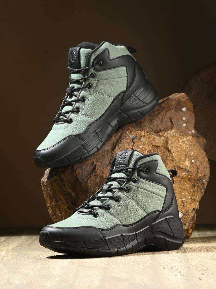     			OFF LIMITS Green Men's Casual Boots