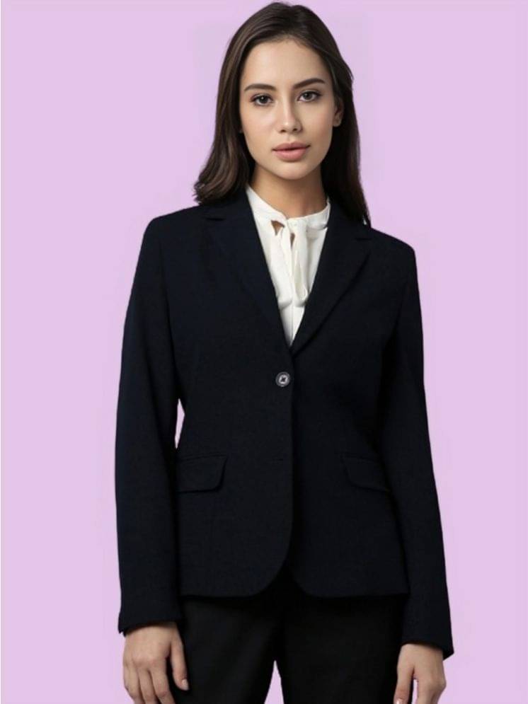     			PLUS PARADISE - Cotton Blend Blue Blazers