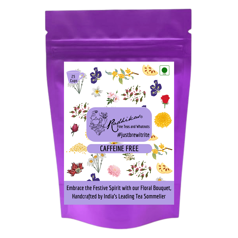RADHIKAS FINE TEAS AND WHATNOTS Instant Herbal Premix Loose Leaf 50 gm RADHIKAS FINE TEAS AND WHATNOTS Instant Herbal Premix Loose Leaf 50 gm