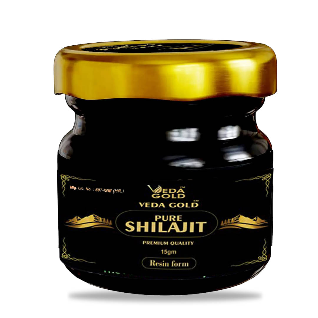     			Shilajit Gold Resin for Men, 15g -Helps to Boosts Stamina, Energy and Regulate Sleep