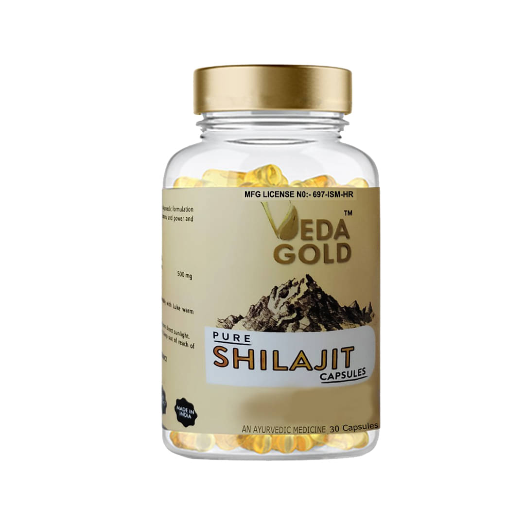     			100% Pure Shilajit Capsules – Natural Support for Strength and Wellness