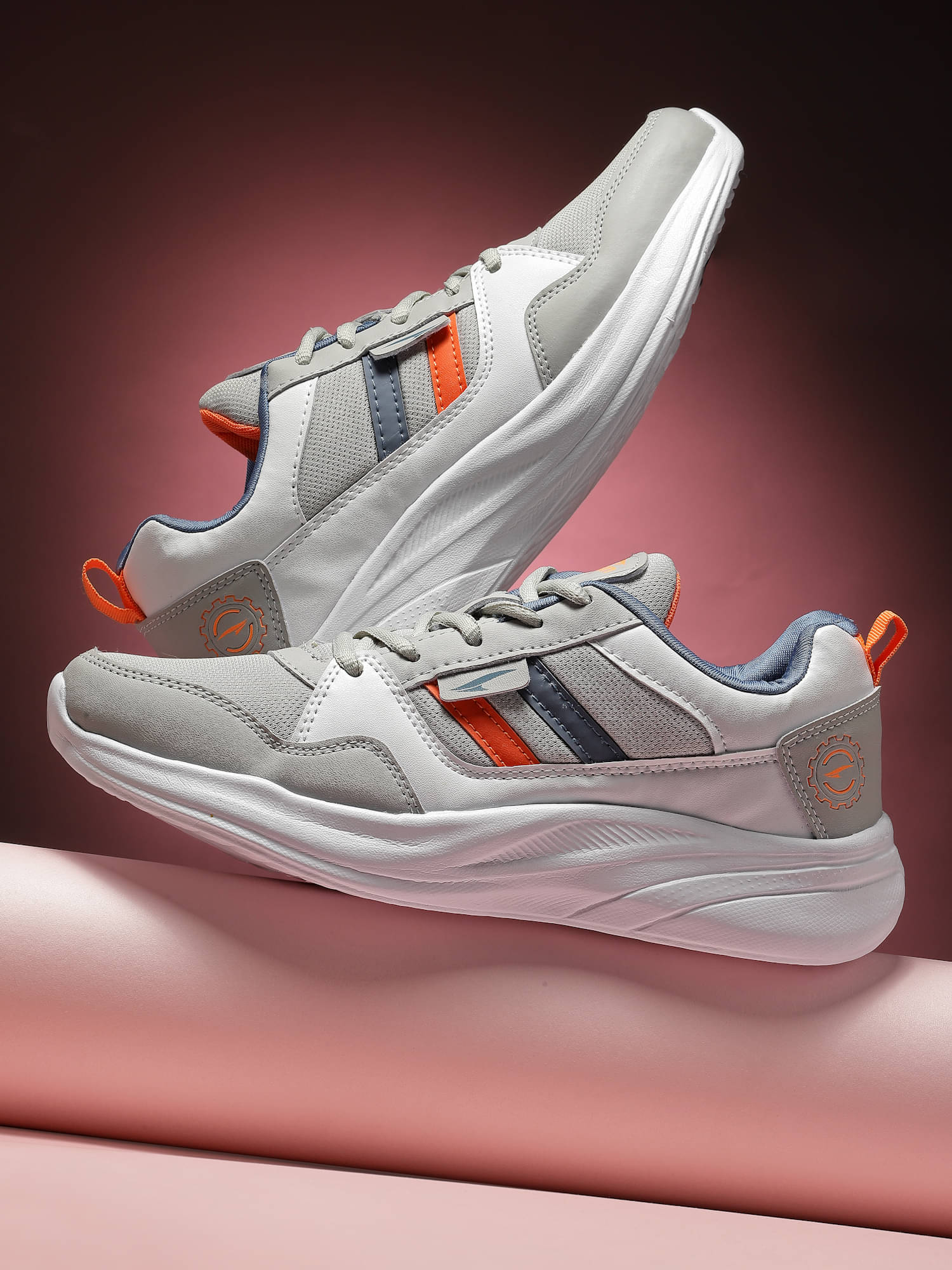     			ASIAN TERMINATOR-05 Light Grey Men's Sneakers