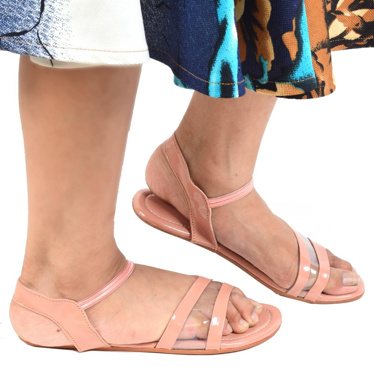     			Aishwary Glams Pink Women's Flip Flop