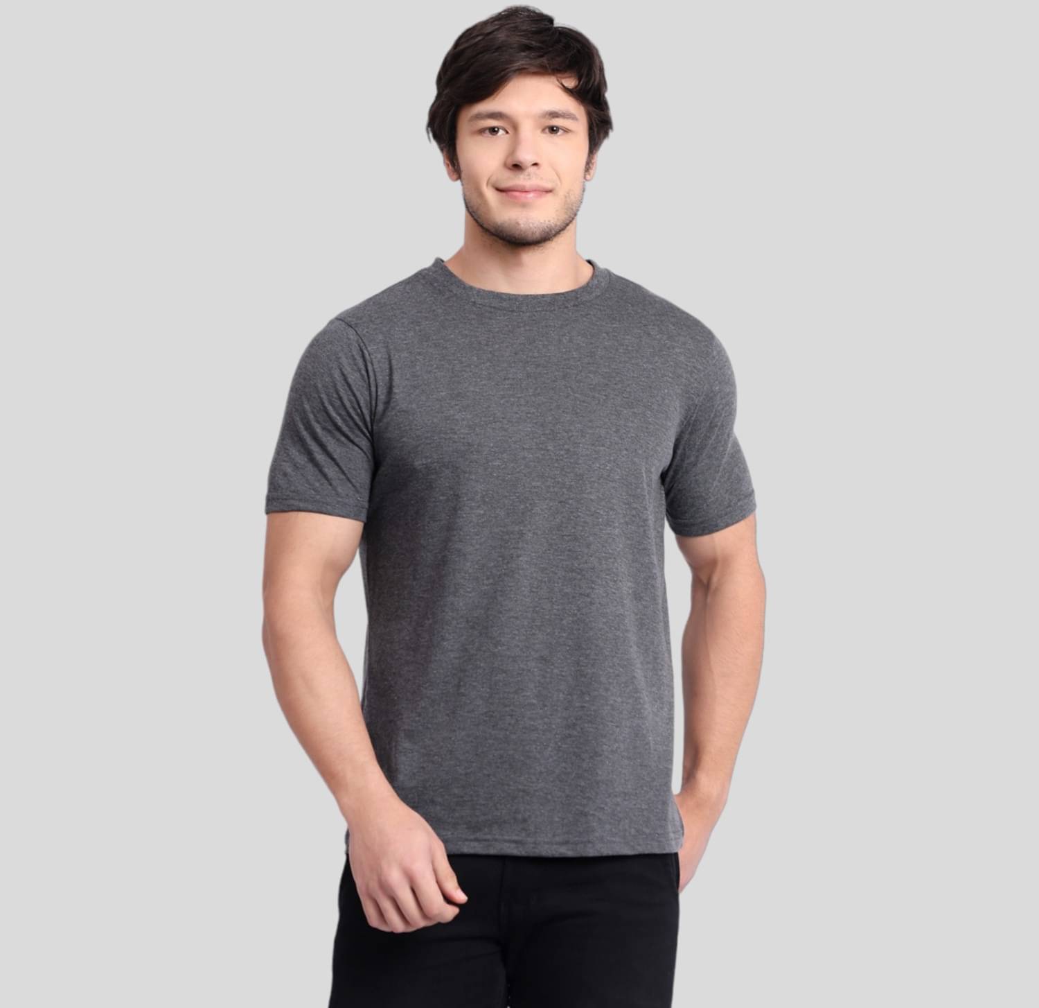     			Betrost Pack of 1 Cotton Regular Fit Men's T-Shirt ( Grey )