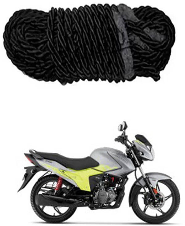     			Bike Crash Guard Rope (Leg Guard, Pack Of 1) For Hero MotoCorp Glamour
