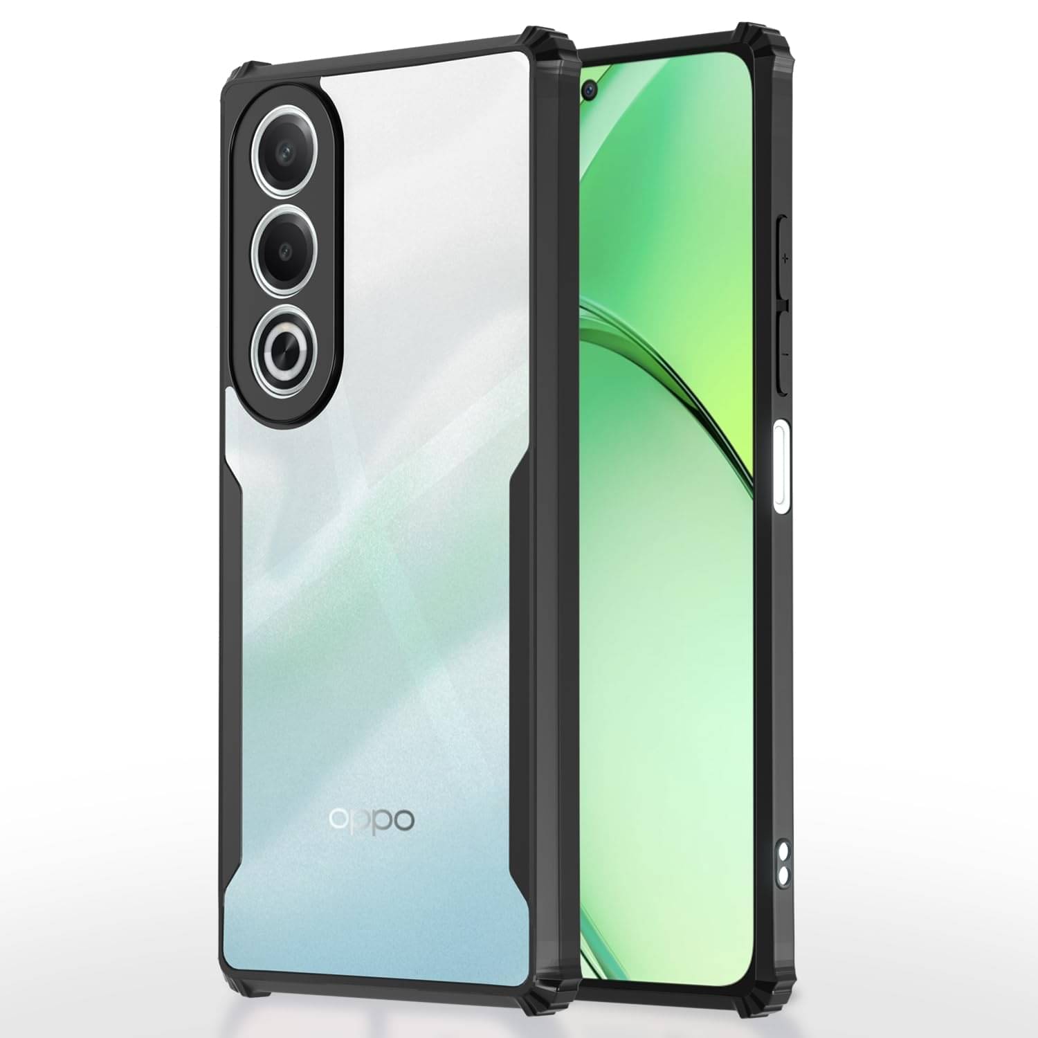     			Case Vault Covers Shock Proof Case Compatible For Polycarbonate Oppo K12X 5G ( )