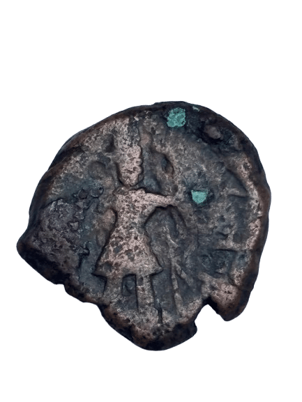 EXTREMELY RARE AND ANCIENT HALF UNIT KUSHAN TETRADRACHAM COIN IN AMAZING CONDITION EXTREMELY RARE AND ANCIENT HALF UNIT KUSHAN TETRADRACHAM COIN IN AMAZING CONDITION